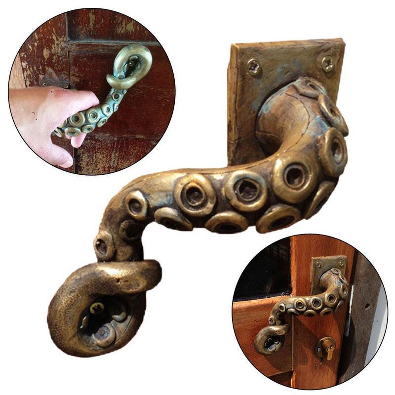 Furniture Home Hardware - Vintage Octopus Door Knob Outdoor Hook