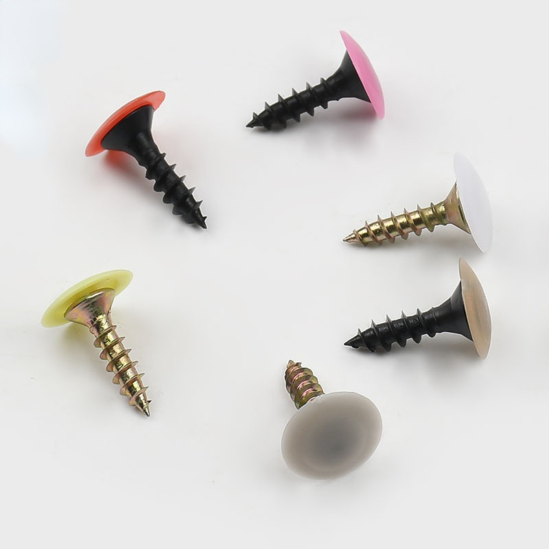 Furniture Hardware Nut - 100/500/1000pcs Plastic Screw Cap Cover Nuts