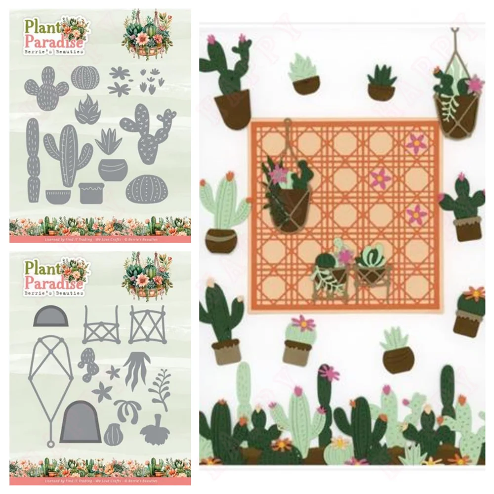 Furniture Paradise & Hardware Ghaziabad - Plant Cactus Paradise Metal Craft Cutting