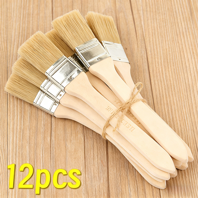 1-24Pcs Professional Paint Bru - Furniture Home Hardware recension och pris
