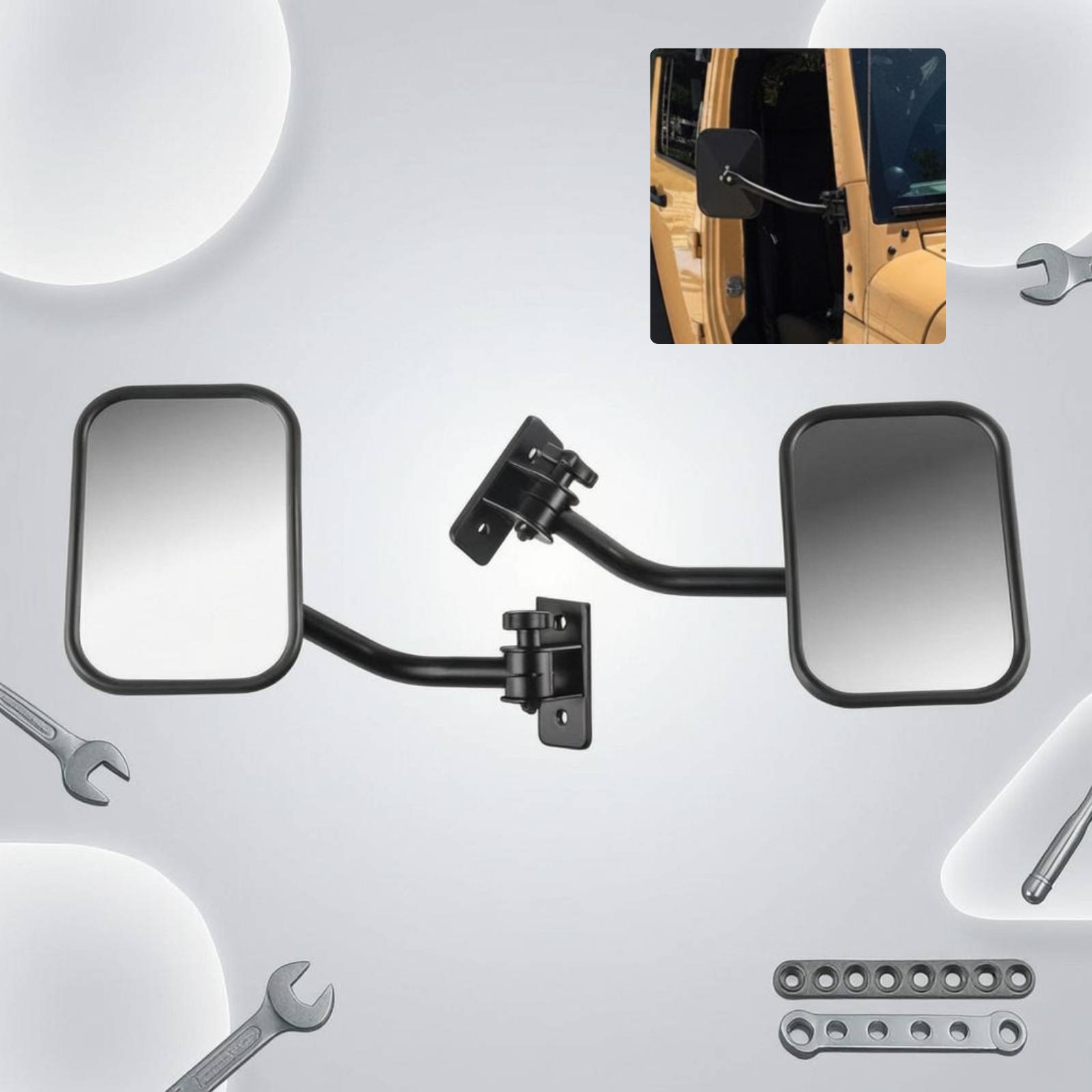 Specchietto Off Road Door Hing - Furniture Hardware Fittings recension och pris