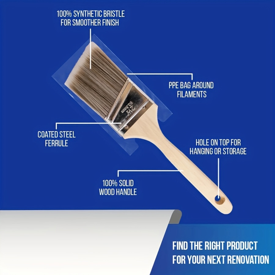 5Pcs High Quality Paint Brush  - Furniture Home Hardware recension och pris