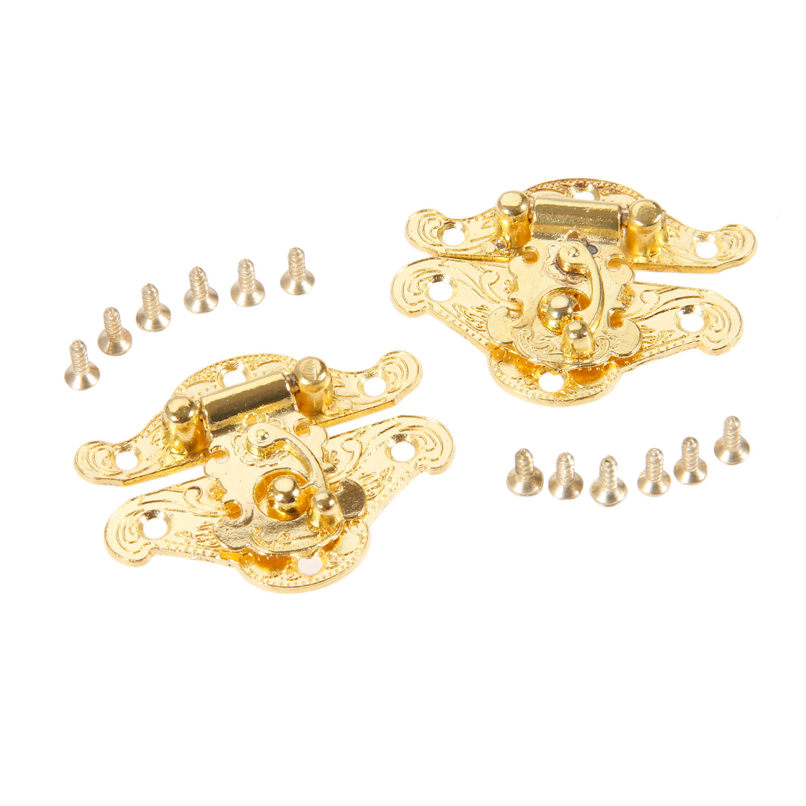 DRELD 2Pcs Antique Gold Box La - Furniture Hardware Suppliers recension och pris