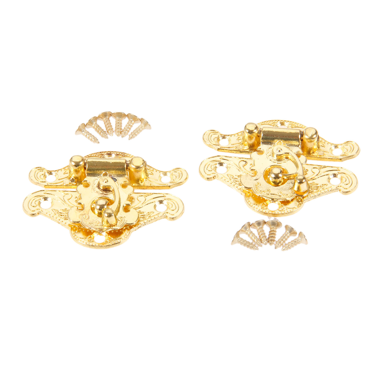 DRELD 2Pcs Antique Gold Box La - Furniture Hardware Suppliers recension och pris