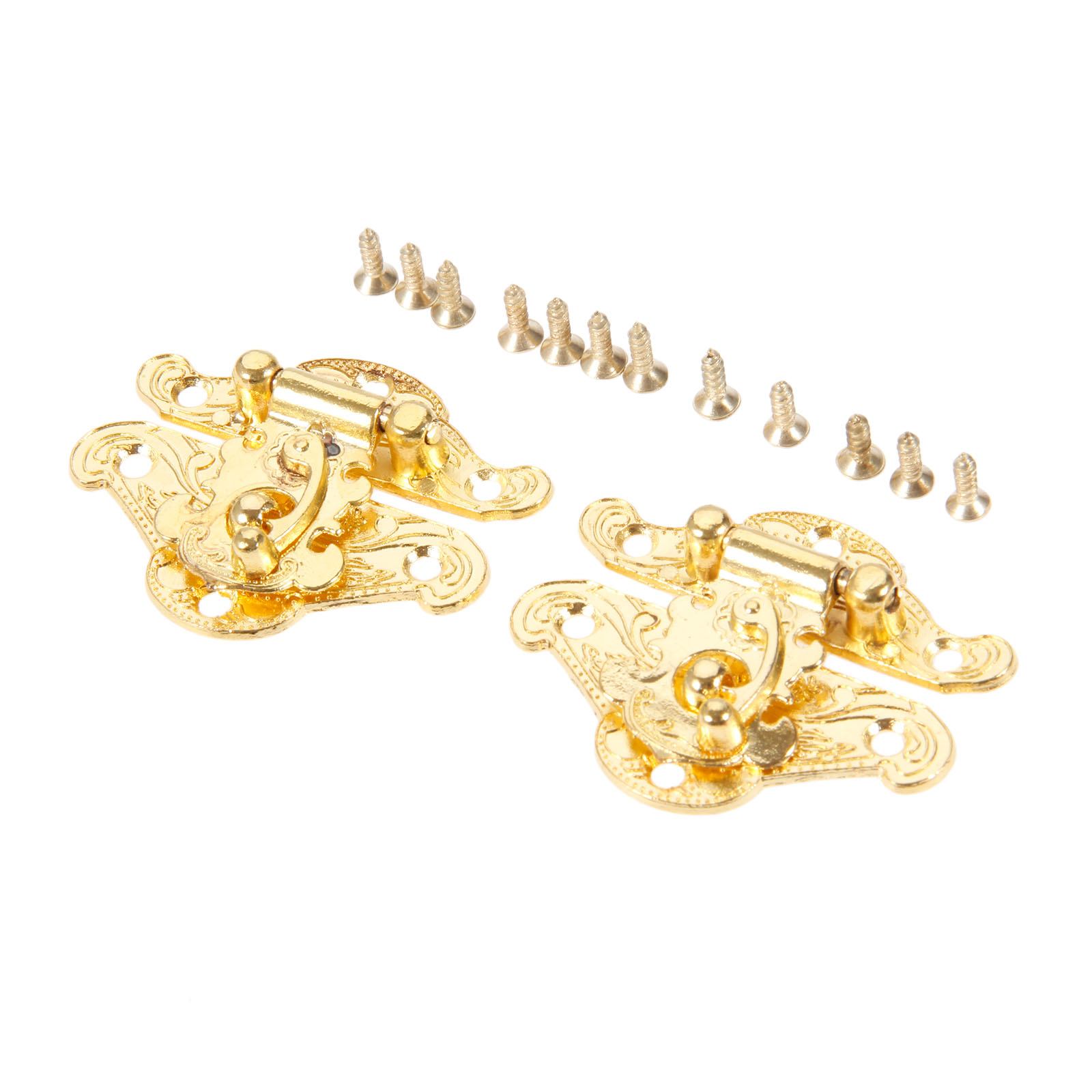 DRELD 2Pcs Antique Gold Box La - Furniture Hardware Suppliers recension och pris