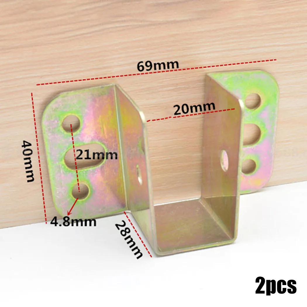 2pcs U Shaped Metal Bed Bracke - Furniture Hardware Suppliers recension och pris