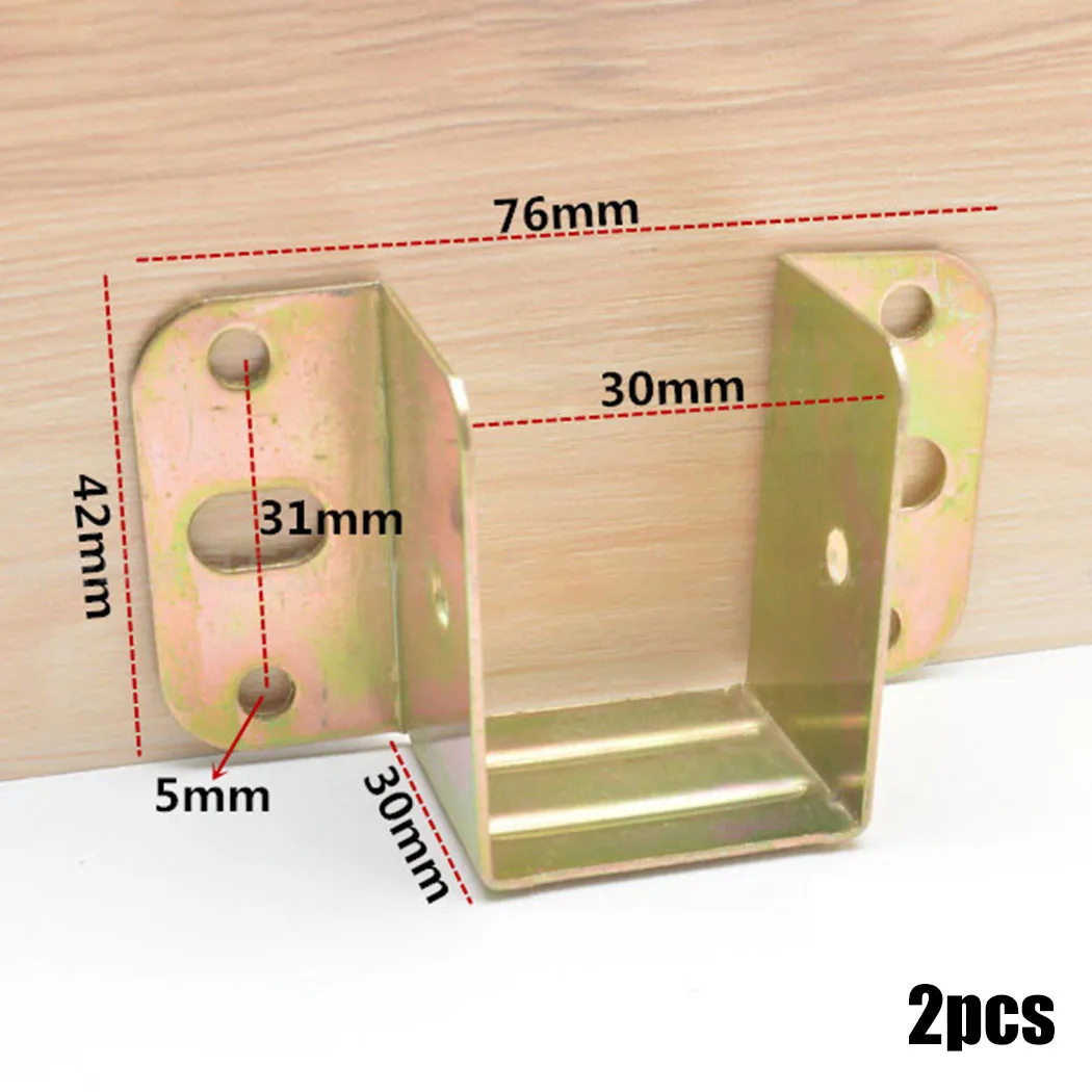 2pcs U Shaped Metal Bed Bracke - Furniture Hardware Suppliers recension och pris