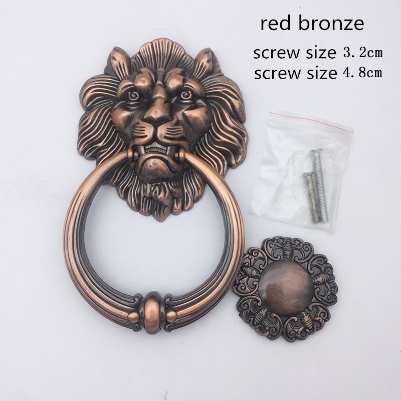 Antique Bronze Lion Head Handl - Furniture Hardware Handles recension och pris