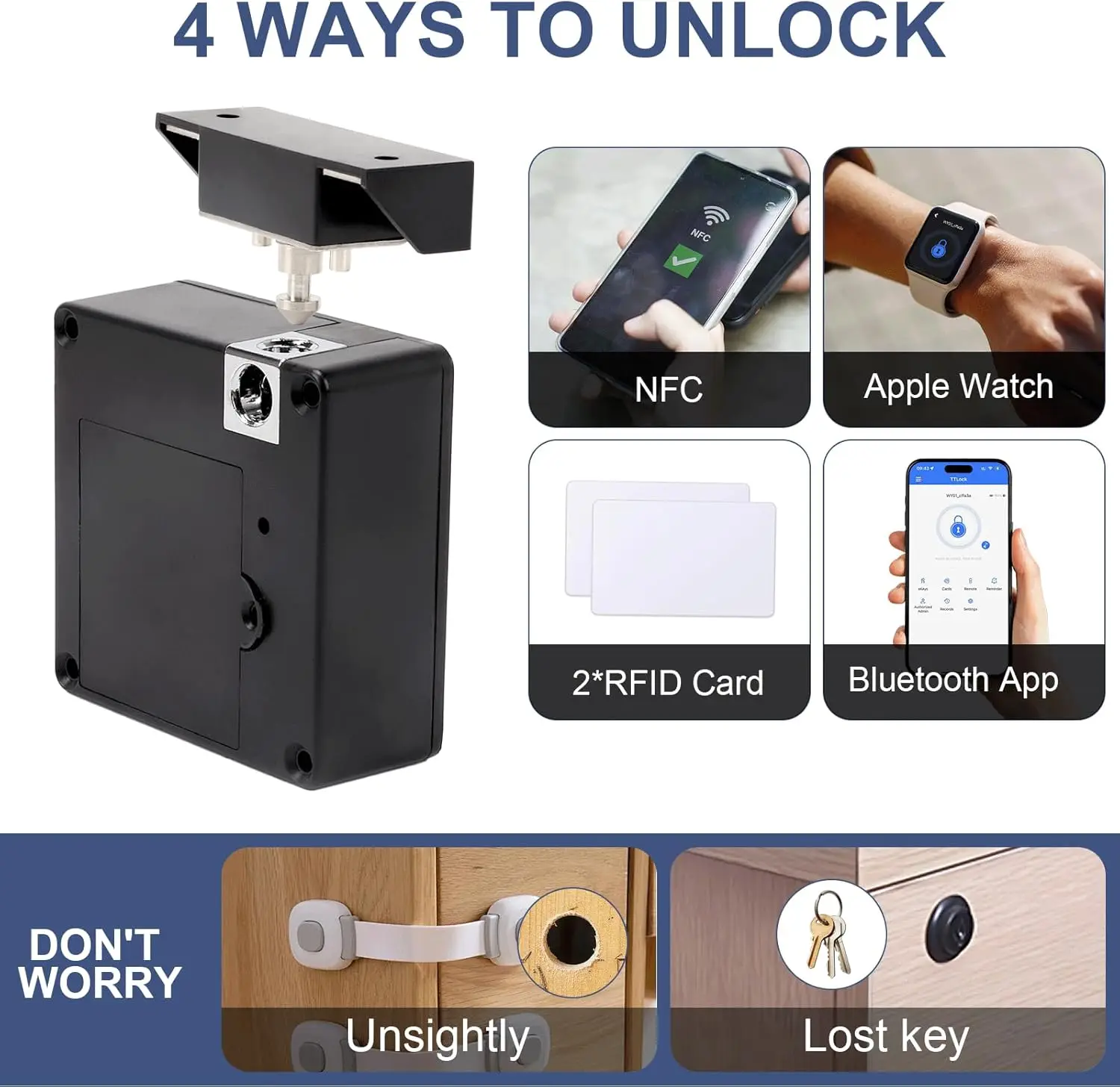 Mobile phone NFC smart locker  - Furniture Home Hardware recension och pris