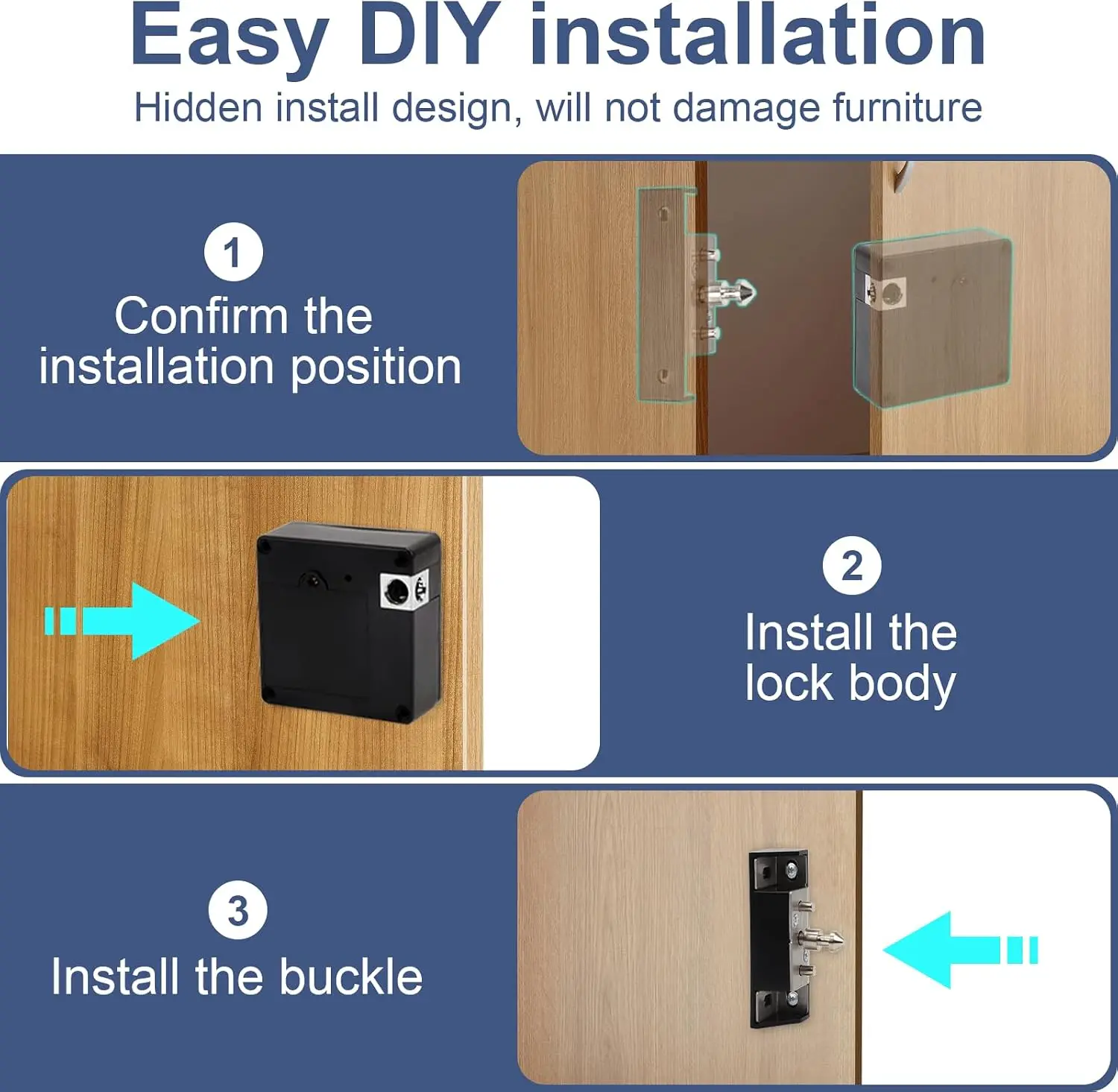 Mobile phone NFC smart locker  - Furniture Home Hardware recension och pris