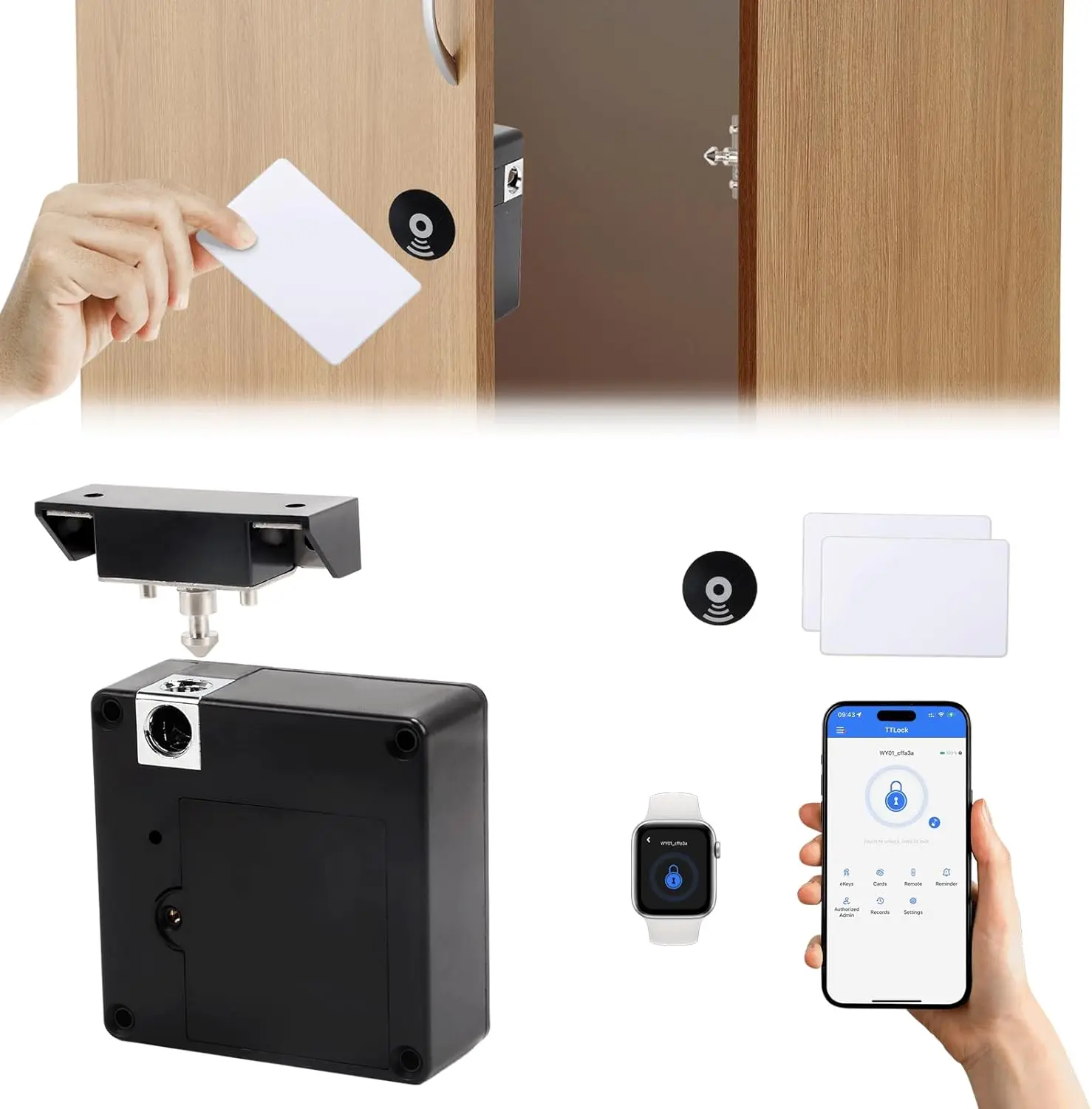 Mobile phone NFC smart locker  - Furniture Home Hardware recension och pris