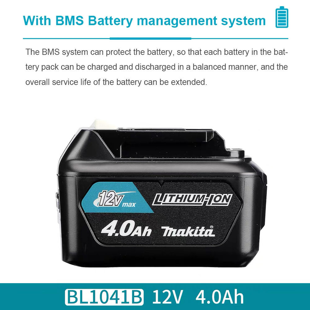 12V 4A Rechargeable Replace Li - Makita Drill Hp1640 recension och pris