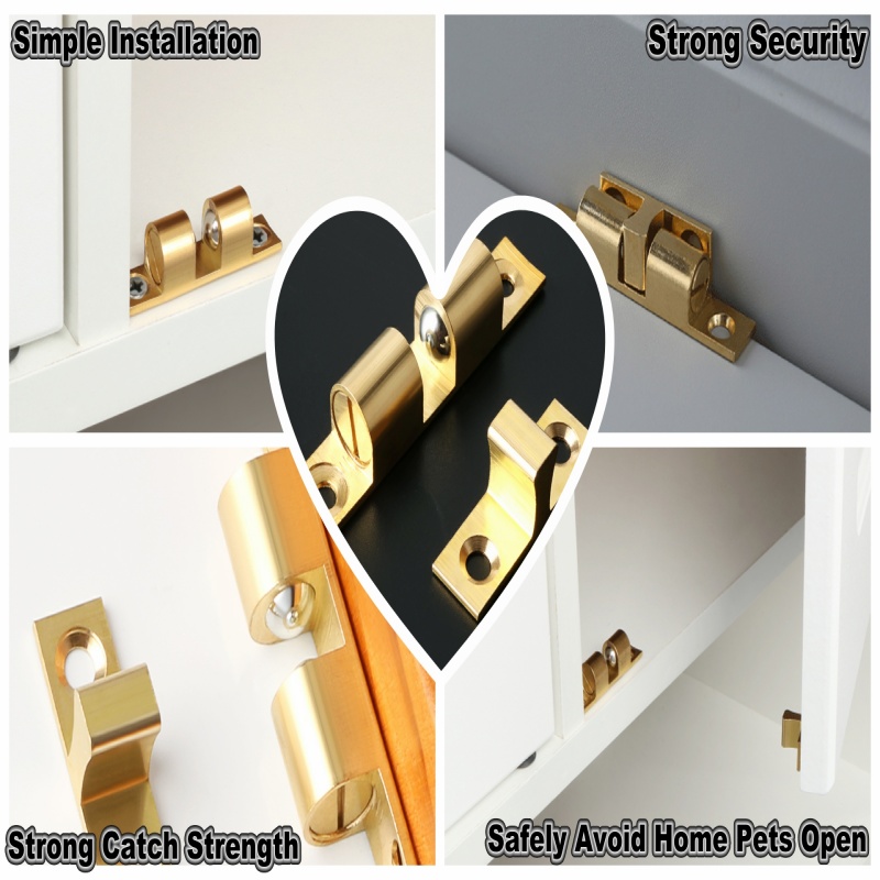 3/6pcs Cabinet Closet Door Bal - Furniture Home Hardware recension och pris