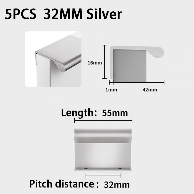 5PCS Side-mounted Handle Alumi - Furniture Hardware China recension och pris
