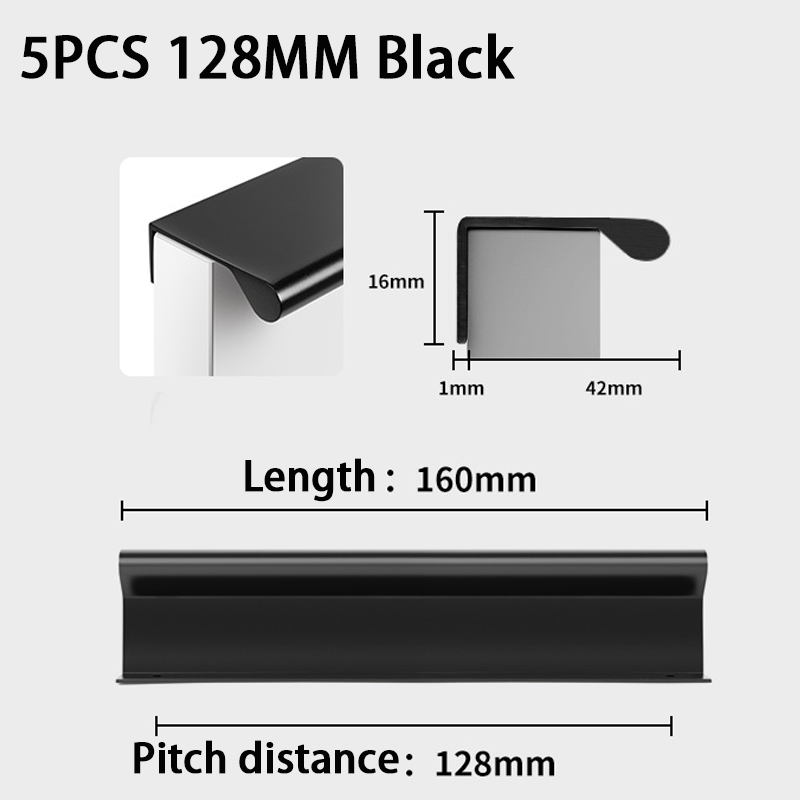 5PCS Side-mounted Handle Alumi - Furniture Hardware China recension och pris