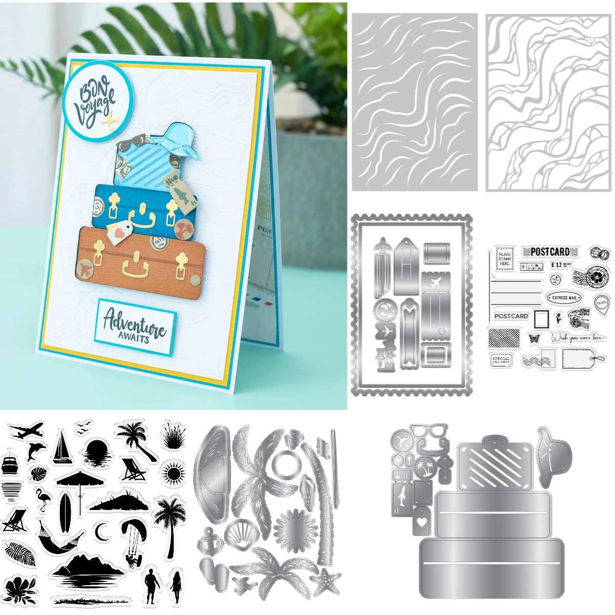 Island Paradise Scene Stamp Se - Furniture Paradise & Hardware Ghaziabad recension och pris