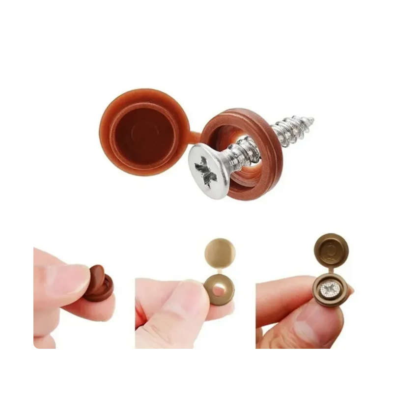 10/500pcs Screw Decorative Cap - Furniture Hardware Nut recension och pris