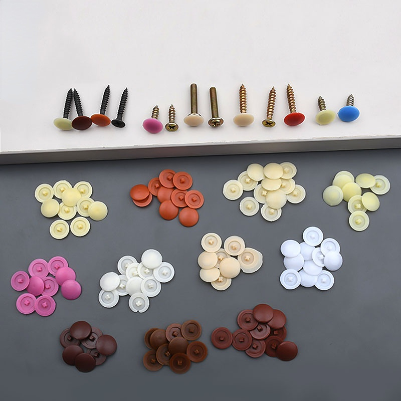 100/500/1000pcs Plastic Screw  - Furniture Hardware Nut recension och pris