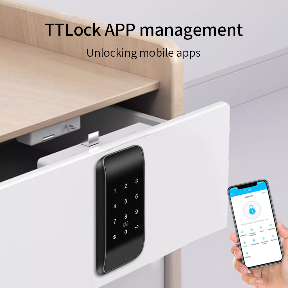 TTLOCK 13.56Mhz Fingerprint Dr - Furniture Home Hardware recension och pris