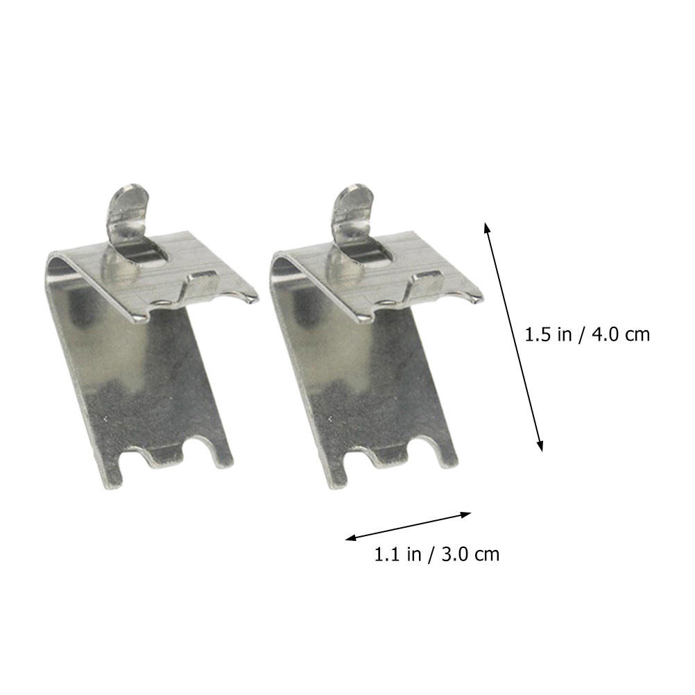 10Pcs Freezer Shelf Buckle Fri - Shelf Bracket Pair recension och pris
