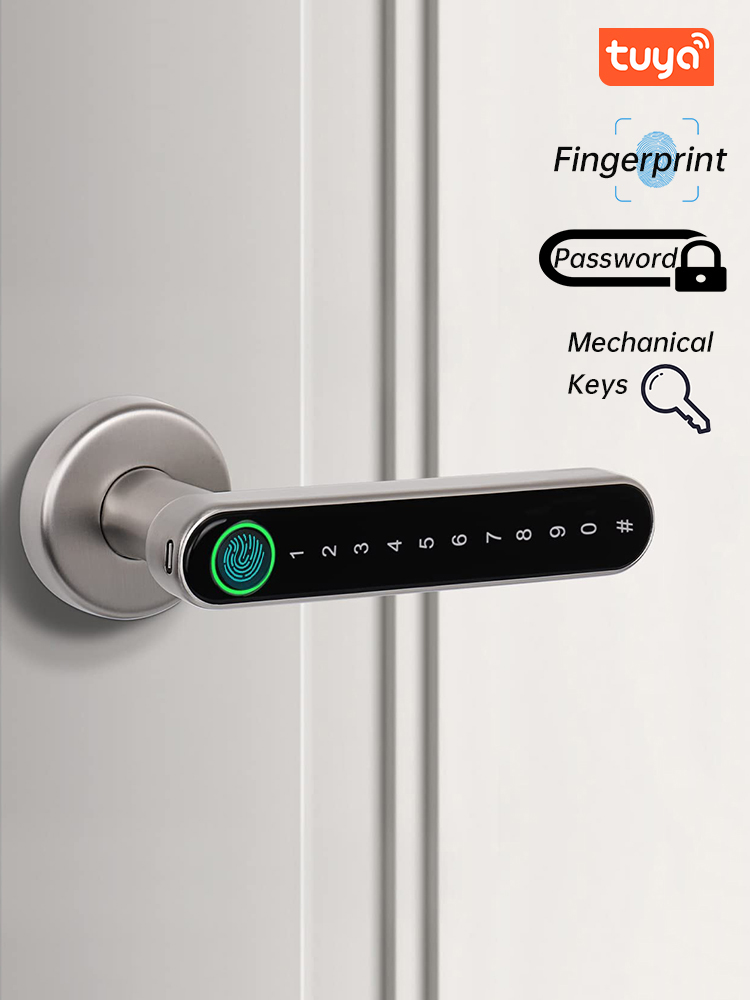 KAK Smart Fingerprint Door Loc - Furniture Hardware Supply recension och pris