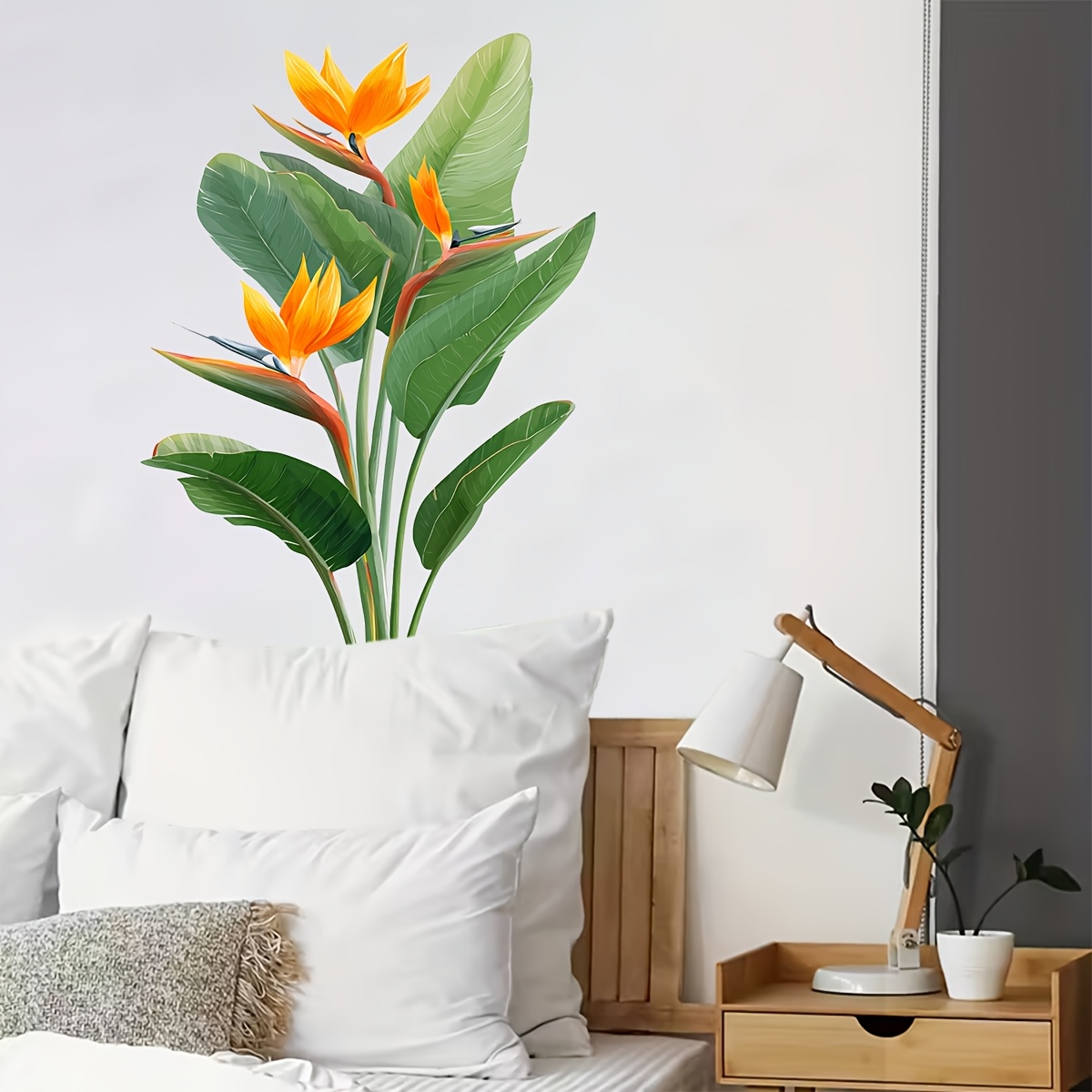 1 Piece of Jungle Leaf Wall St - Furniture Paradise & Hardware Ghaziabad recension och pris