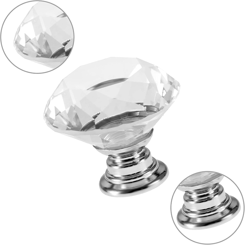 6Pcs Cabinet Knob with Screws  - Furniture Home Hardware recension och pris