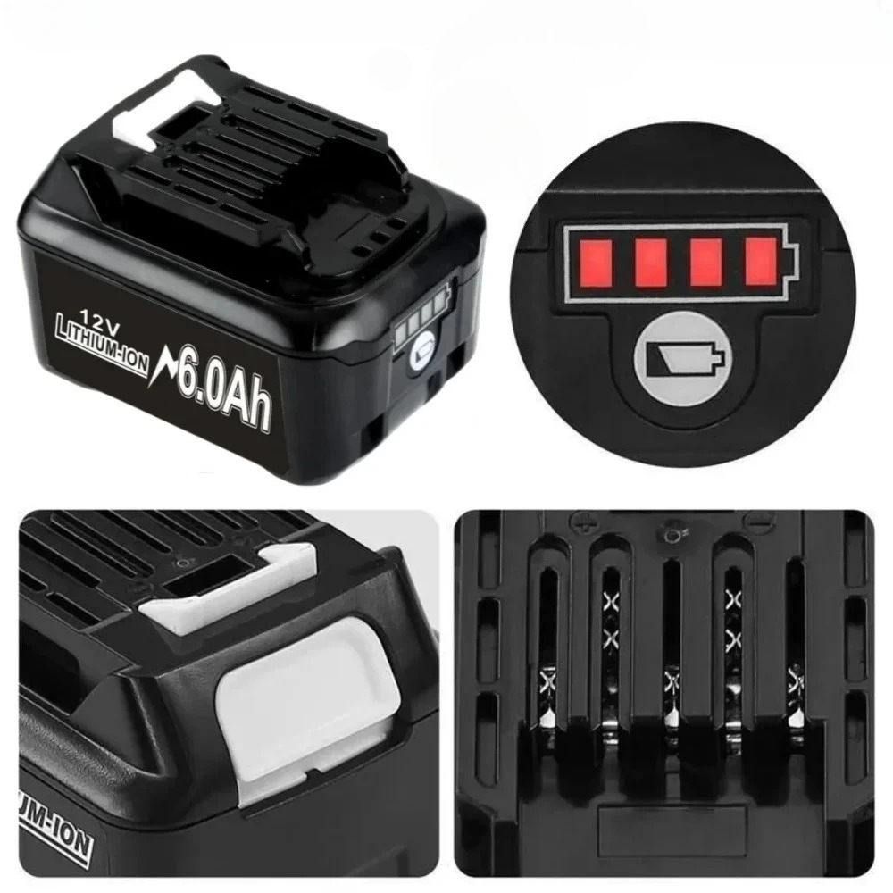 10.8V 12V Max 4.0Ah/6.0Ah Li-i - Makita Drill Hp1640 recension och pris