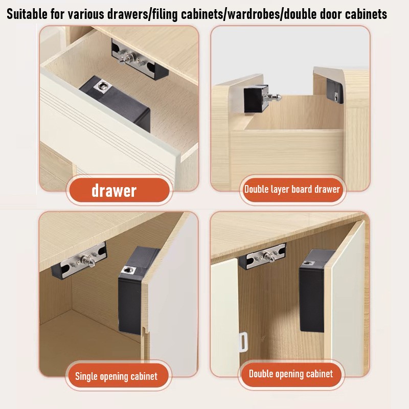 Tuya Smart Cabinet Door Lock K - Furniture Home Hardware recension och pris