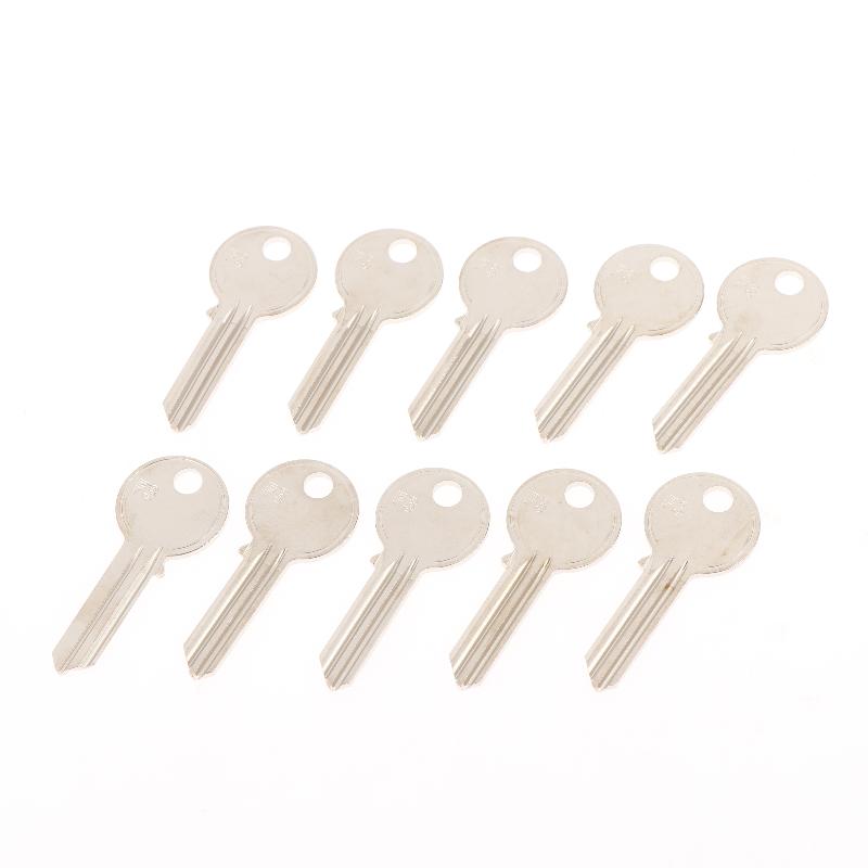 10Pcs F3 Double Slot Key Blank - Furniture Hardware Fittings recension och pris