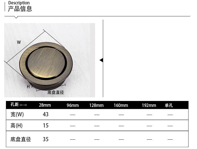 Concealed Dark Handle Hidden F - Furniture Hardware China recension och pris