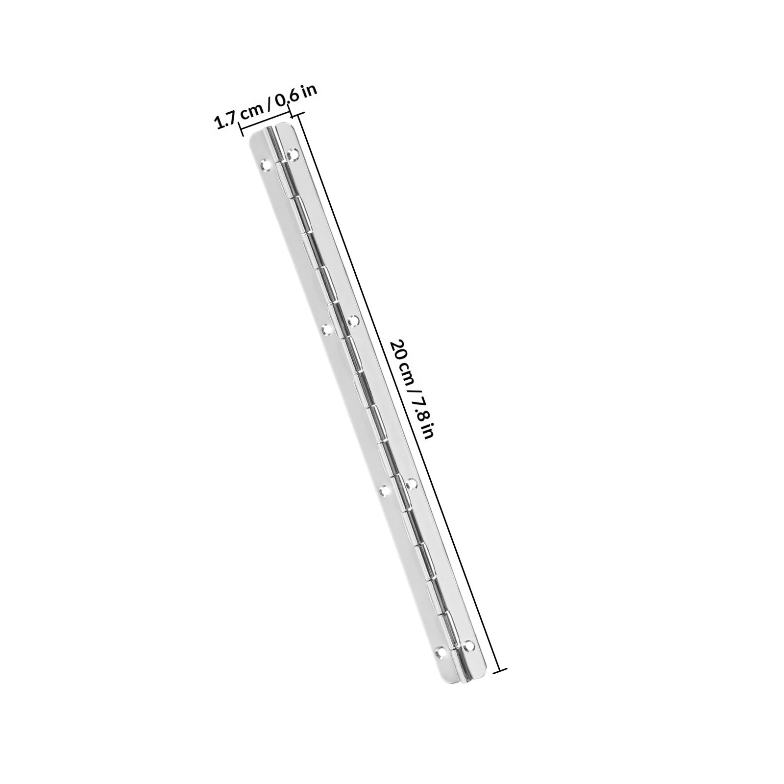 3Pcs Iron Wood Box Hinges Fold - Piano Hinge Continuous recension och pris